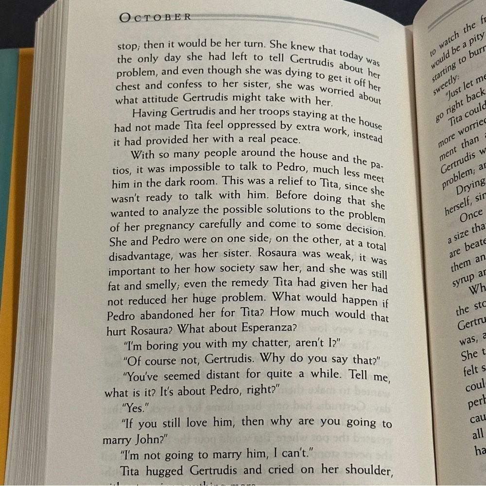 Like Water for Chocolate by Laura Esquivel | Fiction, Culinary | Hardcover Book - Picture 13 of 13